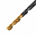 Сверло по металлу, 4 мм, HSS-Tin, Golden Tip, 10 шт.// Denzel Сверло по металлу, 4 мм, HSS-Tin, Golden Tip, 10 шт.// Denzel