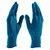 Перчатки из синтетической нити, ПВХ точка, 13 класс, цвет &quot;ультрамарин&quot;, XL// Россия