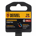 Отвертка, PH2х150 мм, CrV, 3к рукоятка// Denzel Отвертка, PH2х150 мм, CrV, 3к рукоятка// Denzel