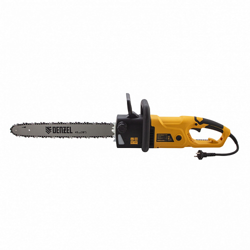 Пила цепная электрическая EDS-2200, 2,2кВт,продольная,шина 45см,шаг 3/8, паз 1,3мм, 62зв// Denzel Пила цепная электрическая EDS-2200, 2,2кВт,продольная,шина 45см,шаг 3/8, паз 1,3мм, 62зв// Denzel