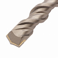 Бур по бетону, двойная спираль, Cobalt W-tip, 20x460 мм, SDS PLUS// Denzel Бур по бетону, двойная спираль, Cobalt W-tip, 20x460 мм, SDS PLUS// Denzel