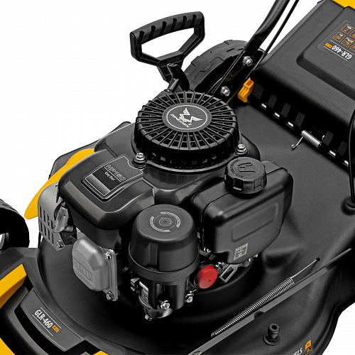 Газонокосилка бензиновая GLR-460SP-ZS, 149 см3, ширина 46 см, привод, травосборник 65 л// Denzel Газонокосилка бензиновая GLR-460SP-ZS, 149 см3, ширина 46 см, привод, травосборник 65 л// Denzel