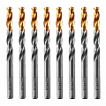 Сверло по металлу, 7,5 мм, HSS-Tin, Golden Tip, 8 шт.// Denzel Сверло по металлу, 7,5 мм, HSS-Tin, Golden Tip, 8 шт.// Denzel