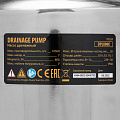 Дренажный насос DPL800X, 800 Вт, подъем 7 м, 16500 л/ч// Denzel Дренажный насос DPL800X, 800 Вт, подъем 7 м, 16500 л/ч// Denzel