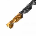 Сверло по металлу, 6 мм, HSS-Tin, Golden Tip, 10 шт.// Denzel Сверло по металлу, 6 мм, HSS-Tin, Golden Tip, 10 шт.// Denzel