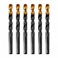 Сверло по металлу, 11 мм, HSS-Tin, Golden Tip, 6 шт.// Denzel Сверло по металлу, 11 мм, HSS-Tin, Golden Tip, 6 шт.// Denzel