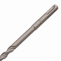 Бур по бетону, двойная спираль, Cobalt W-tip, 10x600 мм, SDS PLUS// Denzel Бур по бетону, двойная спираль, Cobalt W-tip, 10x600 мм, SDS PLUS// Denzel