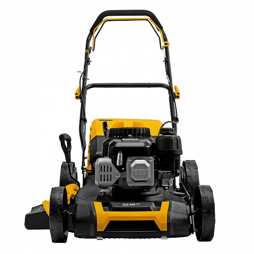 Газонокосилка бензиновая GLR-460SP-ZS, 149 см3, ширина 46 см, привод, травосборник 65 л// Denzel Газонокосилка бензиновая GLR-460SP-ZS, 149 см3, ширина 46 см, привод, травосборник 65 л// Denzel
