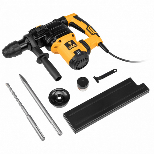 Перфоратор электрический RHV-1050-38-max, SDS-max, 1050 Вт, 10 Дж, 2 плюс 1 реж.// Denzel Перфоратор электрический RHV-1050-38-max, SDS-max, 1050 Вт, 10 Дж, 2 плюс 1 реж.// Denzel