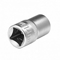 Головка торцевая, 14 мм, 12-гранная, CrV, под квадрат 1/2", хромированная// Stels Головка торцевая, 14 мм, 12-гранная, CrV, под квадрат 1/2", хромированная// Stels