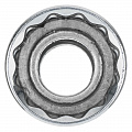 Головка торцевая свечная, магнитная,12-гранная, 21 мм, под квадрат 1/2"// Gross Головка торцевая свечная, магнитная,12-гранная, 21 мм, под квадрат 1/2"// Gross