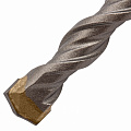 Бур по бетону, двойная спираль, Cobalt W-tip, 10x310 мм, SDS PLUS// Denzel Бур по бетону, двойная спираль, Cobalt W-tip, 10x310 мм, SDS PLUS// Denzel