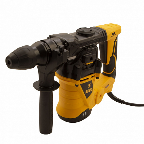 Перфоратор электрический RHV-1250-30, SDS-plus, 1250 Вт, 5 Дж, 3 плюс 1 реж.// Denzel Перфоратор электрический RHV-1250-30, SDS-plus, 1250 Вт, 5 Дж, 3 плюс 1 реж.// Denzel
